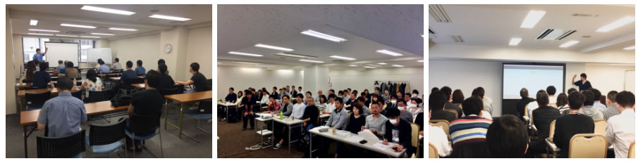 オンライン基礎セミナーの講義風景